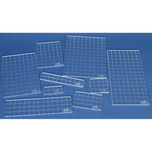 Load image into Gallery viewer, Tim Holtz Acrylic Stamping Grid Blocks 9/Pkg