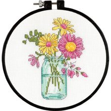 Load image into Gallery viewer, Dimensions Learn-A-Craft Counted Cross Stitch Kit 6" Round