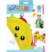 Load image into Gallery viewer, Sew Cute! Felt Backpack Clip Kit