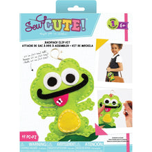 Load image into Gallery viewer, Sew Cute! Felt Backpack Clip Kit