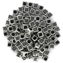 Load image into Gallery viewer, Metal Alphabet Beads