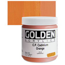Load image into Gallery viewer, Golden Heavy Body Acrylic Jar