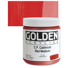 Load image into Gallery viewer, Golden Heavy Body Acrylic Jar