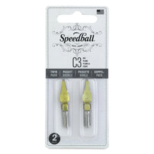Load image into Gallery viewer, Flat C Style Pen Nibs Two Pack