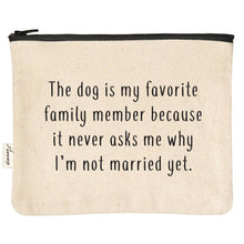 Load image into Gallery viewer, ellembee Canvas Zipper Pouch