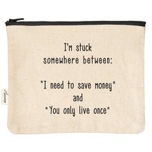 Load image into Gallery viewer, ellembee Canvas Zipper Pouch