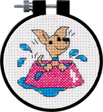 Load image into Gallery viewer, Dimensions Learn-A-Craft Counted Cross Stitch Kit 3" Round