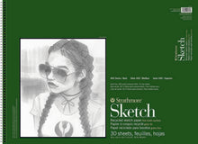 Load image into Gallery viewer, Strathmore White Sketch Pad 400, Recycled