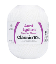 Load image into Gallery viewer, Aunt Lydia's Classic Crochet Thread Size 10 Jumbo