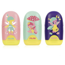 Load image into Gallery viewer, Milan Eraser+Sharpener 1-hole Capsule