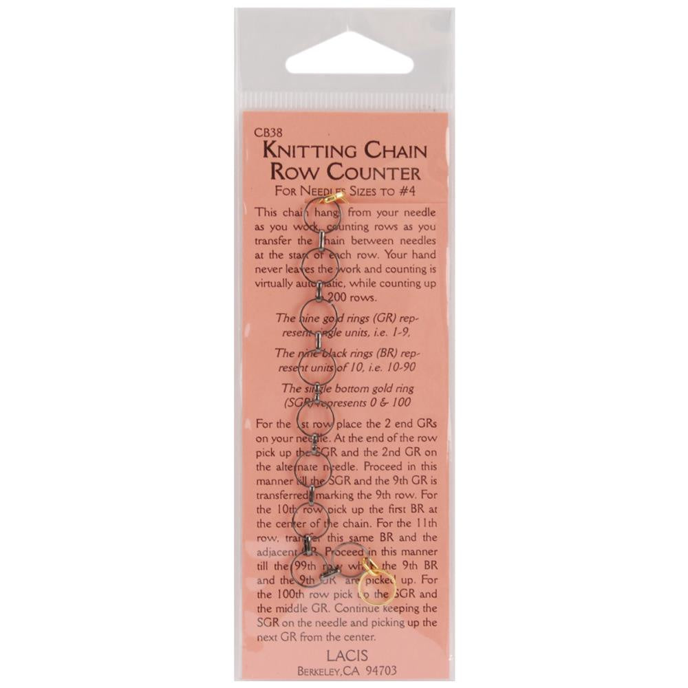 Knitting Chain Row Counter little island crafts