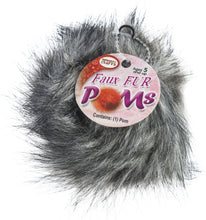 Load image into Gallery viewer, Faux Fur Pom With Loop