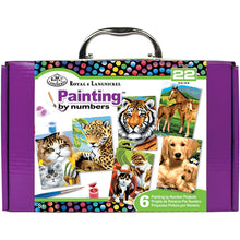 Load image into Gallery viewer, Paint by Numbers Box Set 6pk