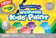 Load image into Gallery viewer, Crayola Washable Kids Paint