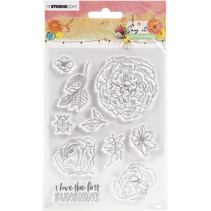 Say It With Flowers Clear Stamp