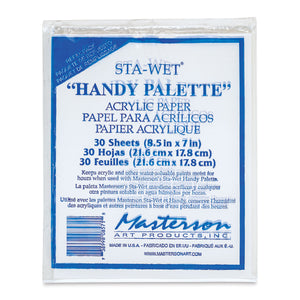 Sta-Wet Acrylic Film Palette Refill Sheets