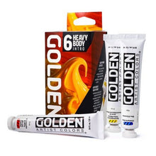 Load image into Gallery viewer, Golden Heavy Body Acrylic Set
