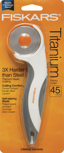 Fiskars Titanium Comfort Rotary Cutter