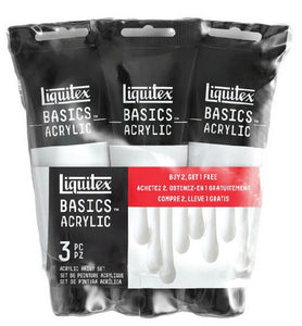 Liquitex Basics Acrylic Paint 3-Pack
