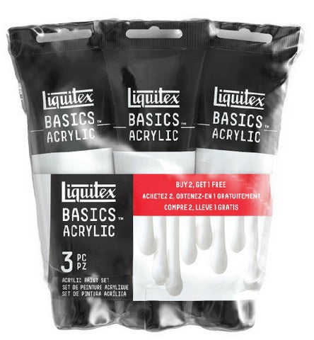 Liquitex Basics Acrylic Paint 3-Pack