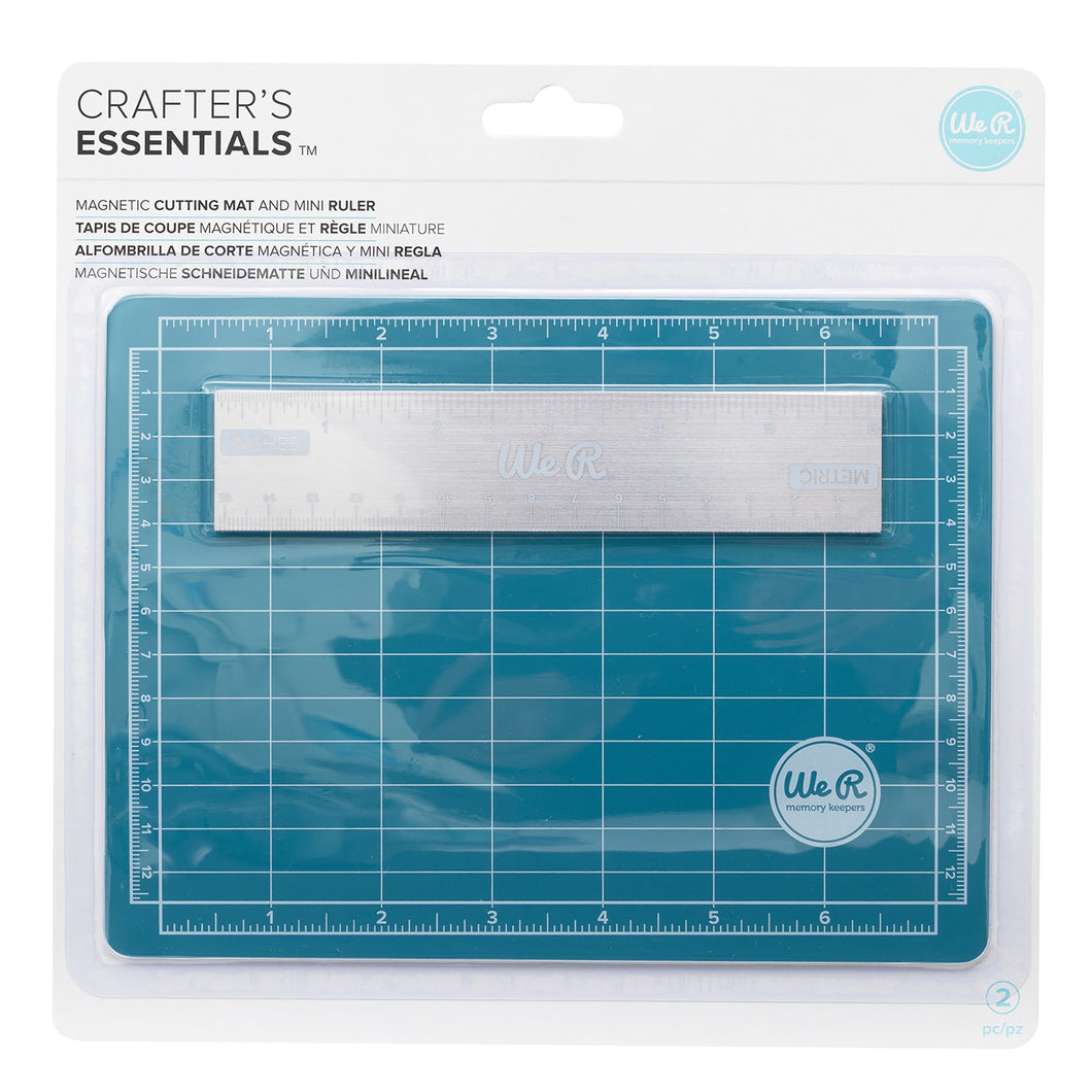 Mini Cutting Mat & Ruler Set