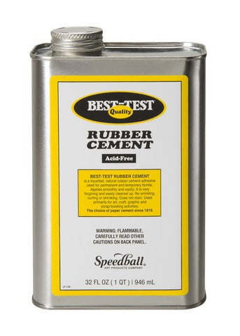 Best-Test Acid Free Rubber Cement
