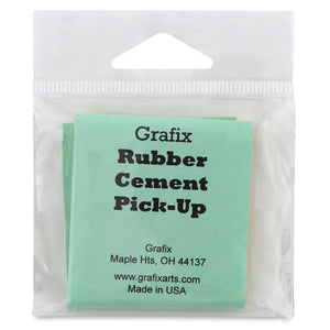 Rubber cement pick up