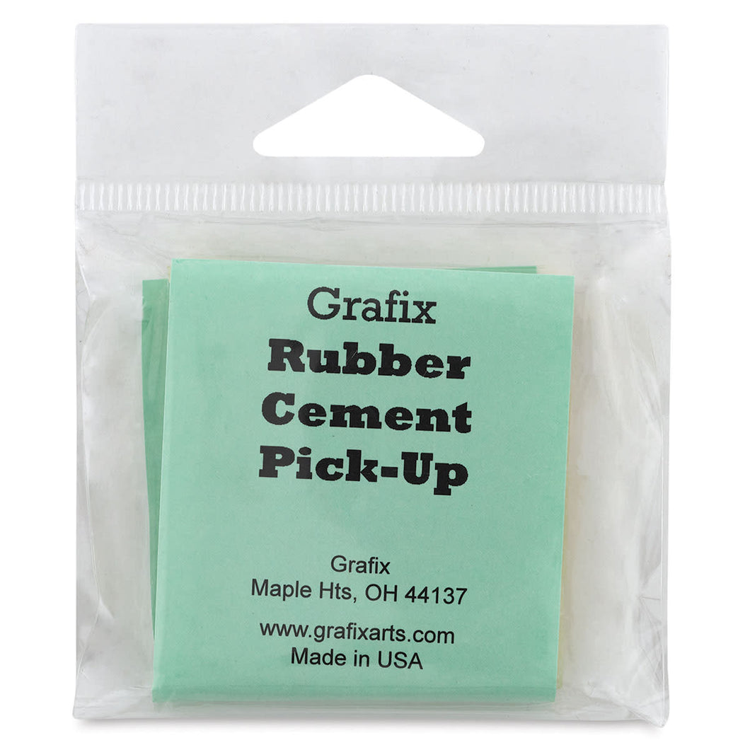 Rubber cement pick up
