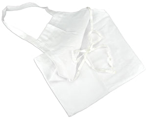 White Twill Adult Apron