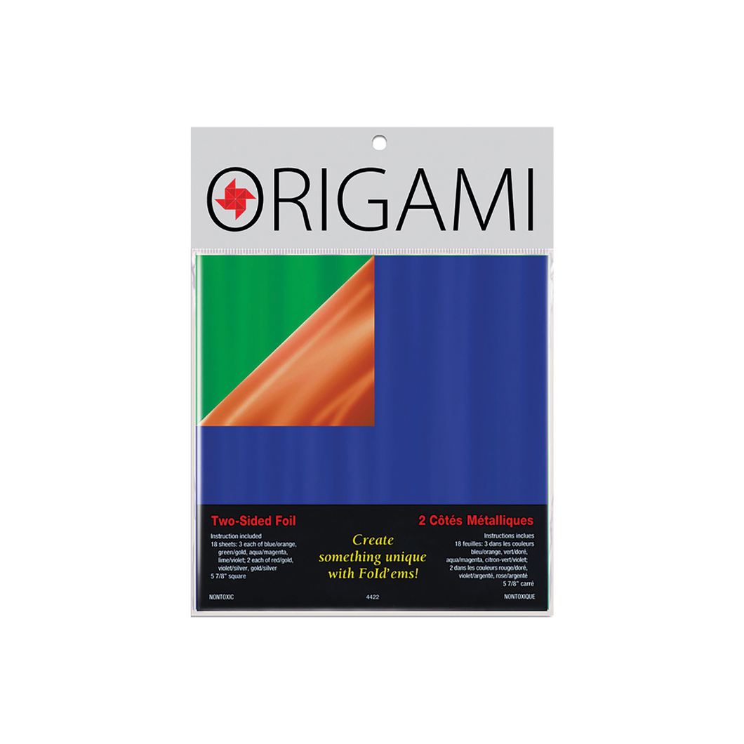 Solid Foil Origami Paper