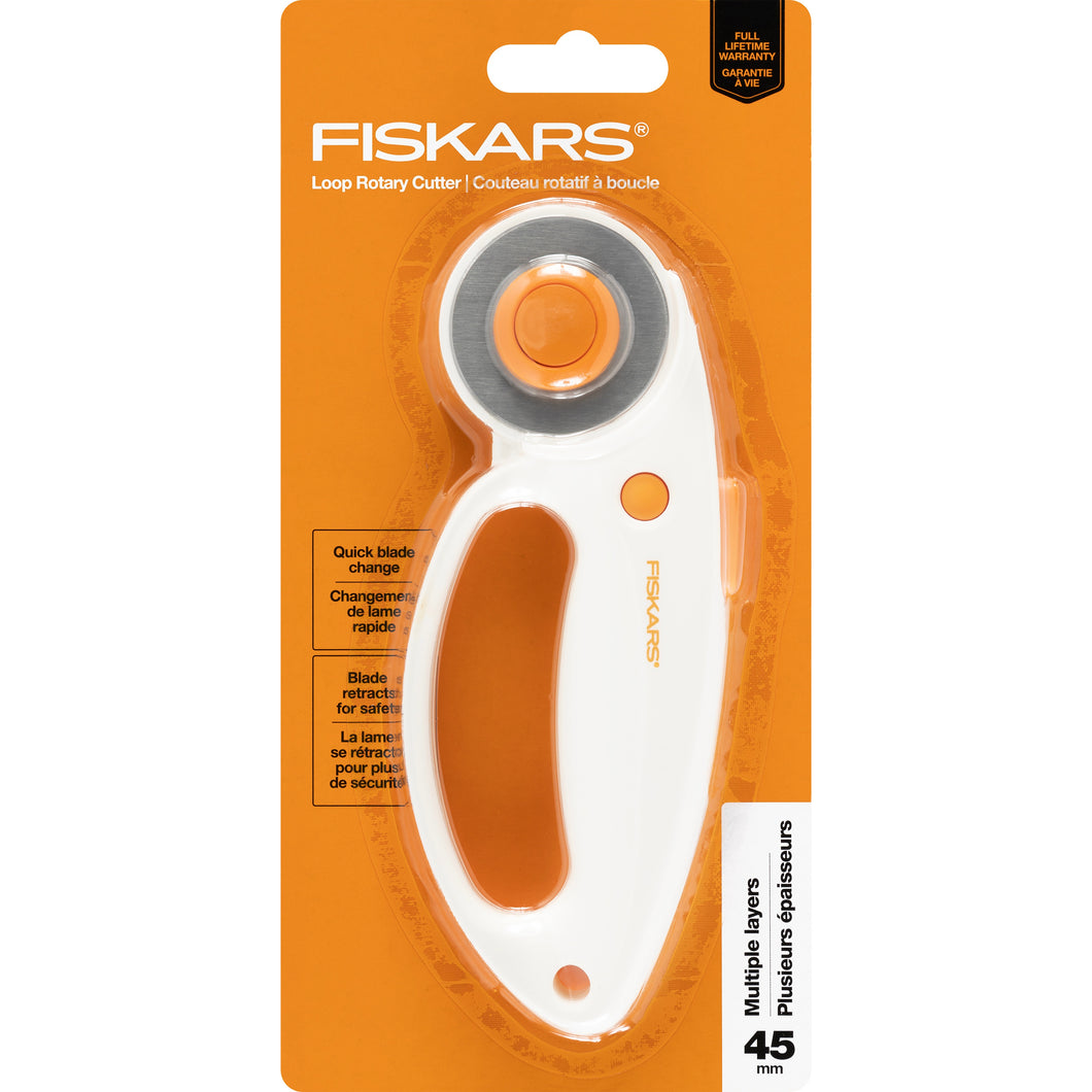Loop File Cutter Fiskars Loop Rotary Cutter 45mm – little island crafts