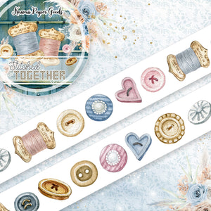Stitched Together Washi Tape