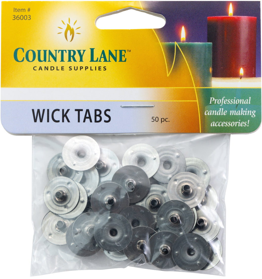 Candle Wick Tabs