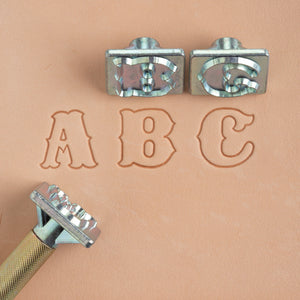 Leather Alphabet Set, 1"