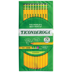 Ticonderoga 72 pack