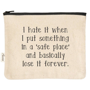 ellembee Canvas Zipper Pouch