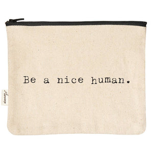 ellembee Canvas Zipper Pouch