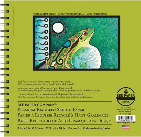 Bee Premium Recycled Sketchbook