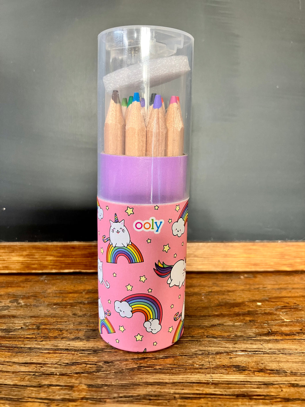 Mini Colored Pencils + Sharpener