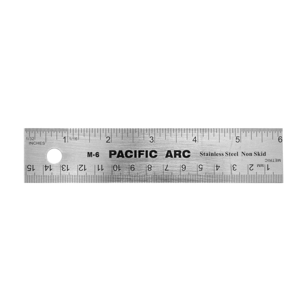 Pacific Arc Stainless Steel Ruler