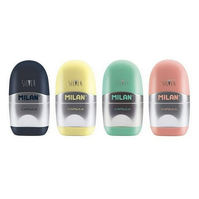 Milan Eraser/Sharpener Capsule