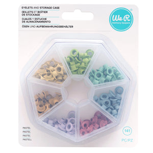 We R Eyelets with Storage Case 140ct