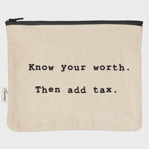ellembee Canvas Zipper Pouch