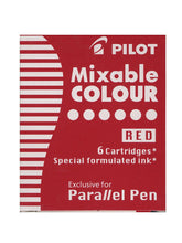 Load image into Gallery viewer, Pilot Mixable Parallel Pen Ink Cartridges 6pk
