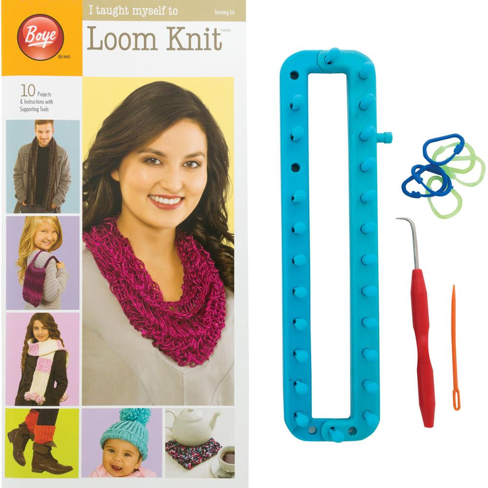 I Taught Myself to Loom Knit