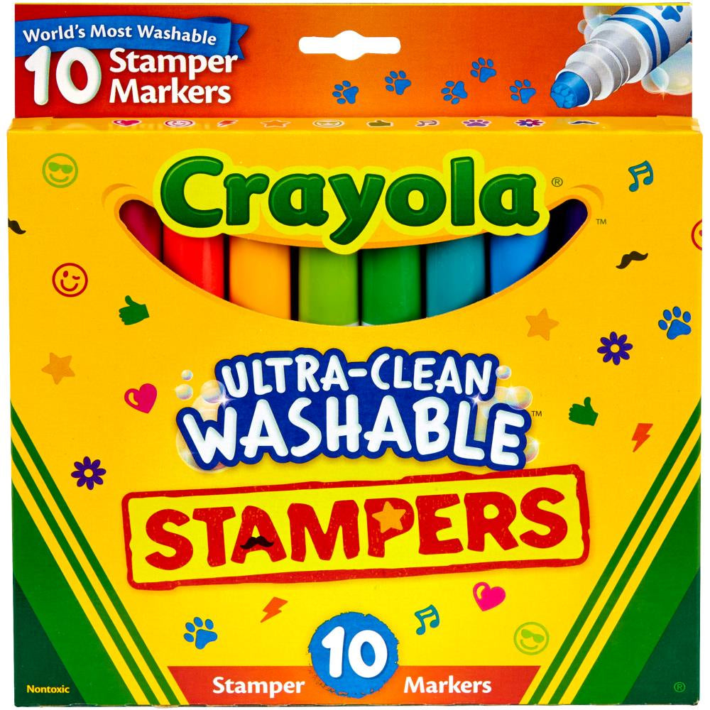Crayola Ultra-Clean Washable Stamper Markers
