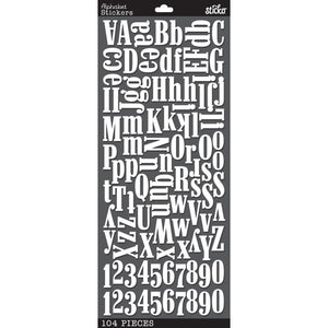 Foam Alphabet Stickers