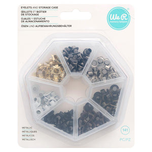 We R Eyelets with Storage Case 140ct