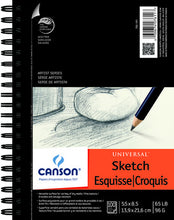 Load image into Gallery viewer, Canson Universal Recycled Sketch Pad
