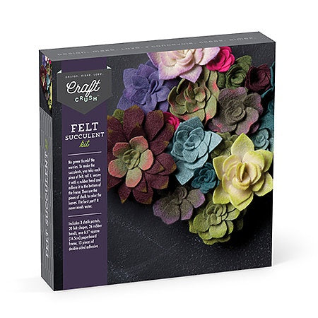 Craft Crush Felt Succulents Kit